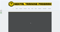 Desktop Screenshot of mentaltrainingprogram.com
